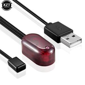 TV 상자 CD DVD 플레이어에 대한  USB IR 적외선 원격 익스텐더 이미 터 수신기 리피터 어댑터