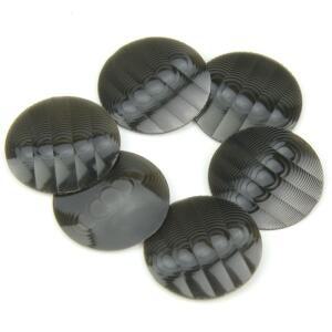 BlHDPE 원형 인체 적외선 감지 프레넬 렌즈 초점 거리 18mm PIR 하우징 열분해 프로브 전용 50개