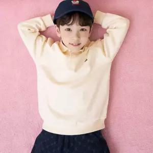 빈폴 키즈 BEANPOLE KIDS 곰돌이 모노그램 포인트 상하세트 아이보리 (BI6141U090)