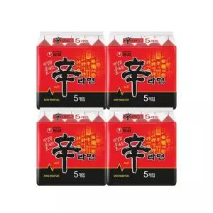 농심 신라면(멀티팩) 4입(120g X 20개)