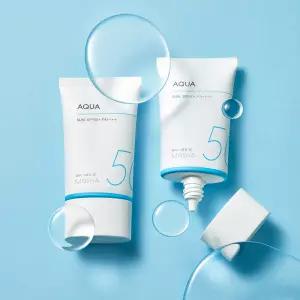 MISSHA [미샤] 올 어라운드 세이프 블록 아쿠아 선크림 SPF50+/PA++++ 50ml, 2개