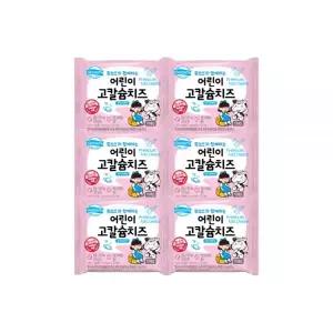 동원 덴마크 어린이 고칼슘 치즈(60개월 이후)170g x 6개 (17g x 60매)