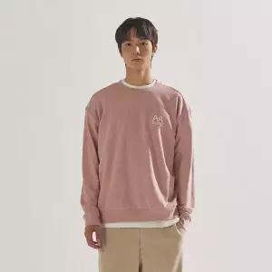[팔랩] 에센셜 자수 포인트 오버핏 맨투맨 티셔츠_PL24S3MT003