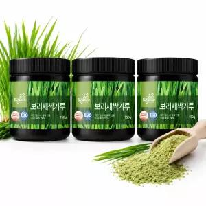 HACCP인증 국산 보리새싹가루 150g X 3개 새싹보리분말