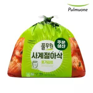 풀무원 생산직송 사계절 아삭 포기김치 10kg