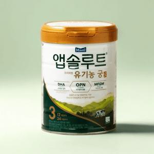 앱솔루트 프리미엄 유기농 궁 3단계 800g 1개 12개월부터 24개월까지