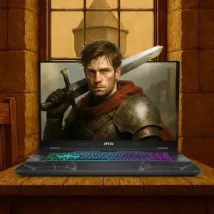 MSI 15인치 AMD 라이젠 R7 RTX5050 D5-16GB 1TB FreeDOS 사이보그 A15 AI B2HWEKG-R7 HMC 마우스 증정