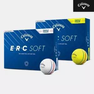 [캘러웨이]2025 캘러웨이 ERC 소프트 트리플트랙 골프볼 남여공용 2COLORS 3피스/12알 TA3661590