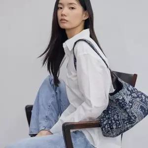 비덜스트 Check Paisley Little hobo Bag_3color