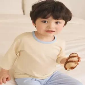 바풀 PL SS63-17 아동내복 7부 자카드 유아 아동 실내복 잠옷 상하