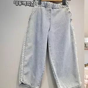 [셀러허브 1]치크 DP01 ,스칼럽 커브드 데님  CKTJ26680 (50123120)