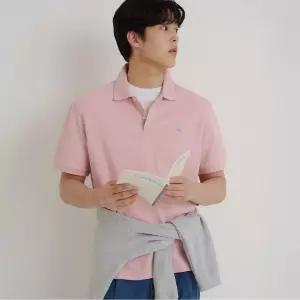빈폴 Essential 피케 칼라넥 반소매 티셔츠 코럴 BC6242E717 1247452