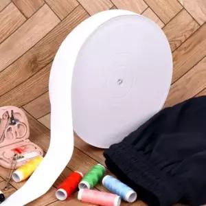 바지고무줄 고무줄밴드 넓은 x 대용량 화이트 4cm 40m