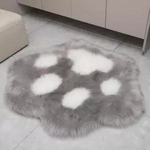 바닥카펫 고양이 발바닥 털매트 귀여운 거실 침실 러그 카페트