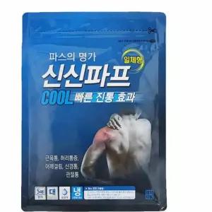 붙이는 파스 5매 (쿨) 다리파스