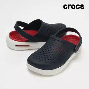 크록스 인모션 클로그 성인 샌들 네이비 209964-410