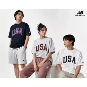 [뉴발란스]  UNI USA 클래식 반팔티_NBNEGCO218_10