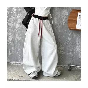 키즈목마 여아 봄 가을 캐주얼 밴딩 트레이닝 바지 주니어 와이드 팬츠 초중생 루즈핏 975