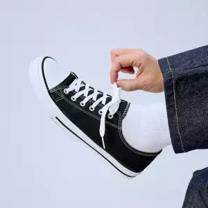 비에스큐티바이클래시 GO30 고스포드 캔버스 스니커즈 - BLACK