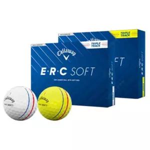 [캘러웨이정품] 로고무료인쇄25년 ERC 소프트 트리플트랙 골프공 (12구 3피스)