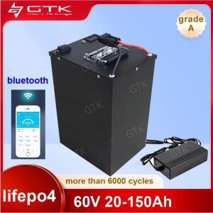 Gtk 20S 60V 30Ah lifepo4 리튬 배터리 팩 블루투스 앱 BMS 방전 기능 포함