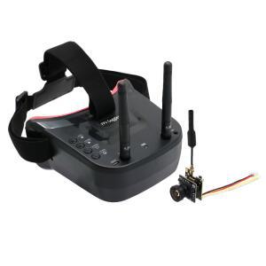 드론액세서리 드론 5 8G 40채널 듀얼 안테나 FPV OSD 글래스 비디오 RC HD 헤드셋 드론용 고글 25MW 카메라 모니터 송신기