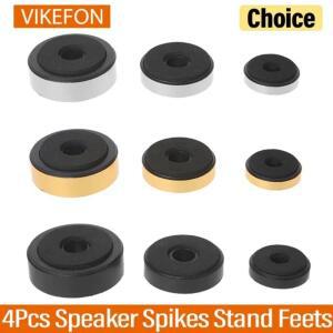VIKEFON 4Pcs 스피커 수리 부품 액세서리 DIY 홈 시어터 사운드 시스템 스파이크 스탠드 피트 오디오 액티