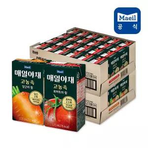 매일야채 고농축 토마토의 힘 125mL 24팩 + 당근