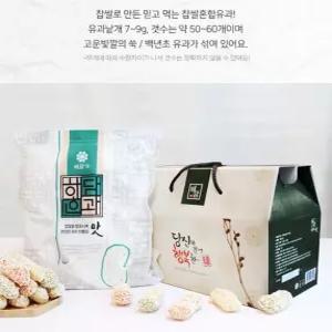 2026 추석 찹쌀혼합유과 500g 선물세트 유과 한과 명절 전통과자 기업 행사 답례품 단체 사은품 회사 부모