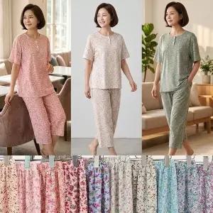 [셀러허브][마미소] 냉장고 차르르 한벌 잔꽃 상하세트 (S50837229)