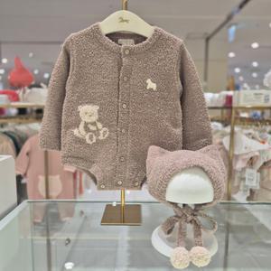 [AK수원점] [에뜨와] 레브니트바디수트SET(BROWN)