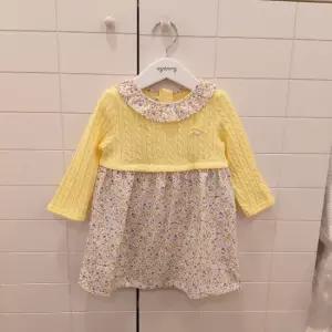 NC청주점 26년가을신상 우리 카라 플라워 원피스 01T524057 ECJ