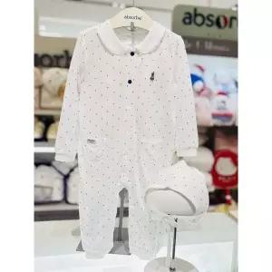 [압소바](신세계 사우스시티)(압소바 26년FW 임신출산축하선물)레이 우주복+모자세트(AB2671NU02)네이비