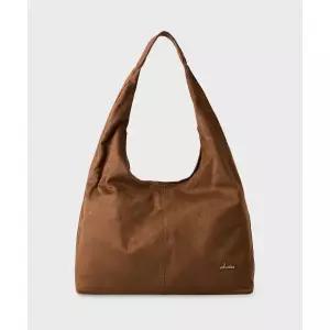 WHO.A.U Synthetic Suede Shoulder Bag / WHBGG4922A 2428391