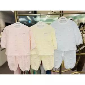 [압소바](본점)[26년FW 출산백일돌조카선물]라우상하 3종 택1(AB2671ON04)라이트옐로우,라이트핑크,라이...