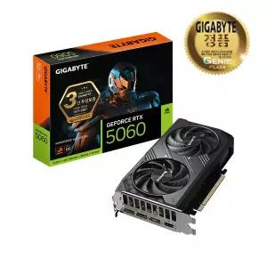 GIGABYTE 지포스 RTX 5060 WINDFORCE MAX OC D7 8GB 제이씨현