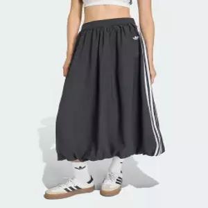 아디다스 ADIDAS 벌룬 롱 스커트 - 블랙 KC8088