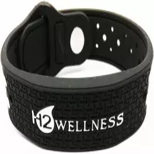 티타늄 및 구리 스포츠 밴드가 주입된 H2Wellness 마그네틱 테라피 팔찌 초강력 방수 통기성 편안한 조절