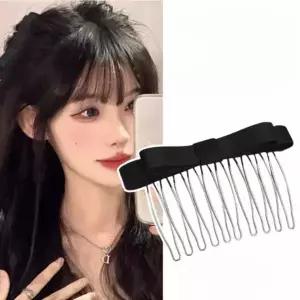 신상오픈런 포인트 스타일 리본 빗살핀 포인트 아이템 데일리