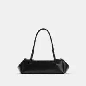 ZARA 자라 롱 숄더백 - 블랙 6821/710/800