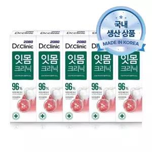 2080 닥터크리닉 잇몸클리닉 치약 140gX5입