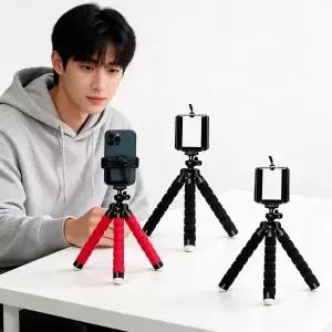스마트폰 핸드폰 거치대 테이블 홀더 영상 시청 촬영 유튜브 회의 3개 세트