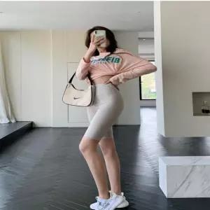 여성 5부 아영 레깅스 바이커 쇼츠 반바지 요가 여름