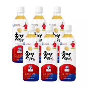 [공식판매처] 국대식혜 수제 밥알없는 전통 식혜 500ml 3병