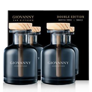 GIOVANNY 차량용 디퓨저 150ml 세트 블랙체리 2개