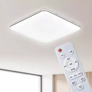가본조명 LED 포미 리모컨 디밍 일체형 거실등 150W 국산 LED 인테리어 조명