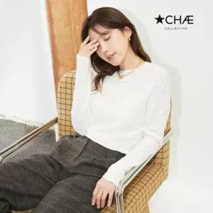 채컬렉티브 [최초가89 900원] 25FW 메리노울 메탈 레이스 니트