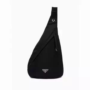 PRADA 리나일론 및 가죽 백팩 (2VZ092 2DMG F0002)