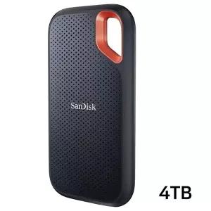 [셀러허브 가전]SanDisk Extreme Portable SSD V2 외장하드 (SSDE61) 4TB (47513409)