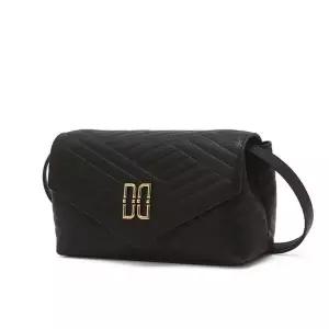[닥스](센텀시티점)DCBA6E367BK [CARLISLE] 블랙 칼라일 가죽 미니 크로스백